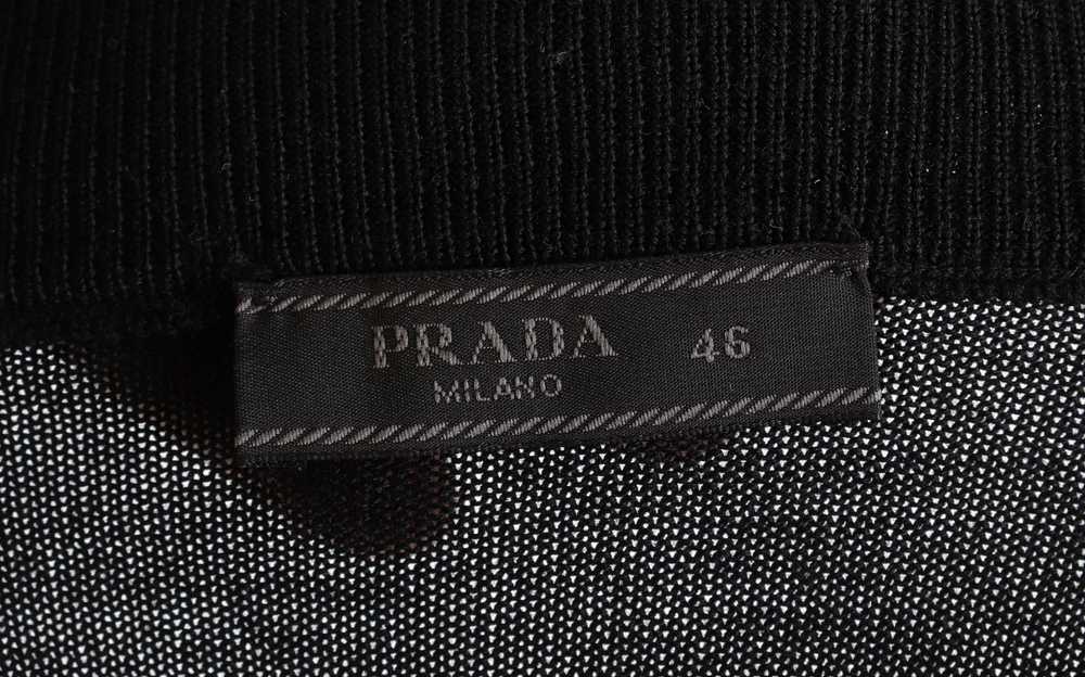 Prada PRADA Wool Black Zippered Jacket - image 8