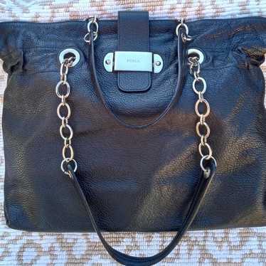 Furla Vintage Italian Leather Shoulder Bag/Medium… - image 1