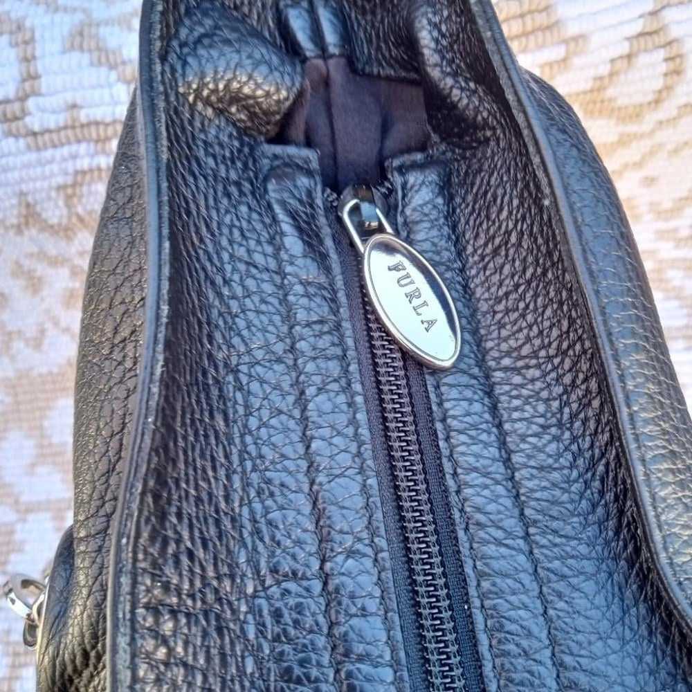 Furla Vintage Italian Leather Shoulder Bag/Medium… - image 6