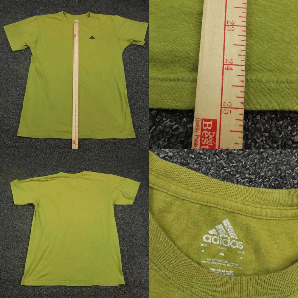 Adidas Adidas Shirt Adult Small Dark Green Breath… - image 4