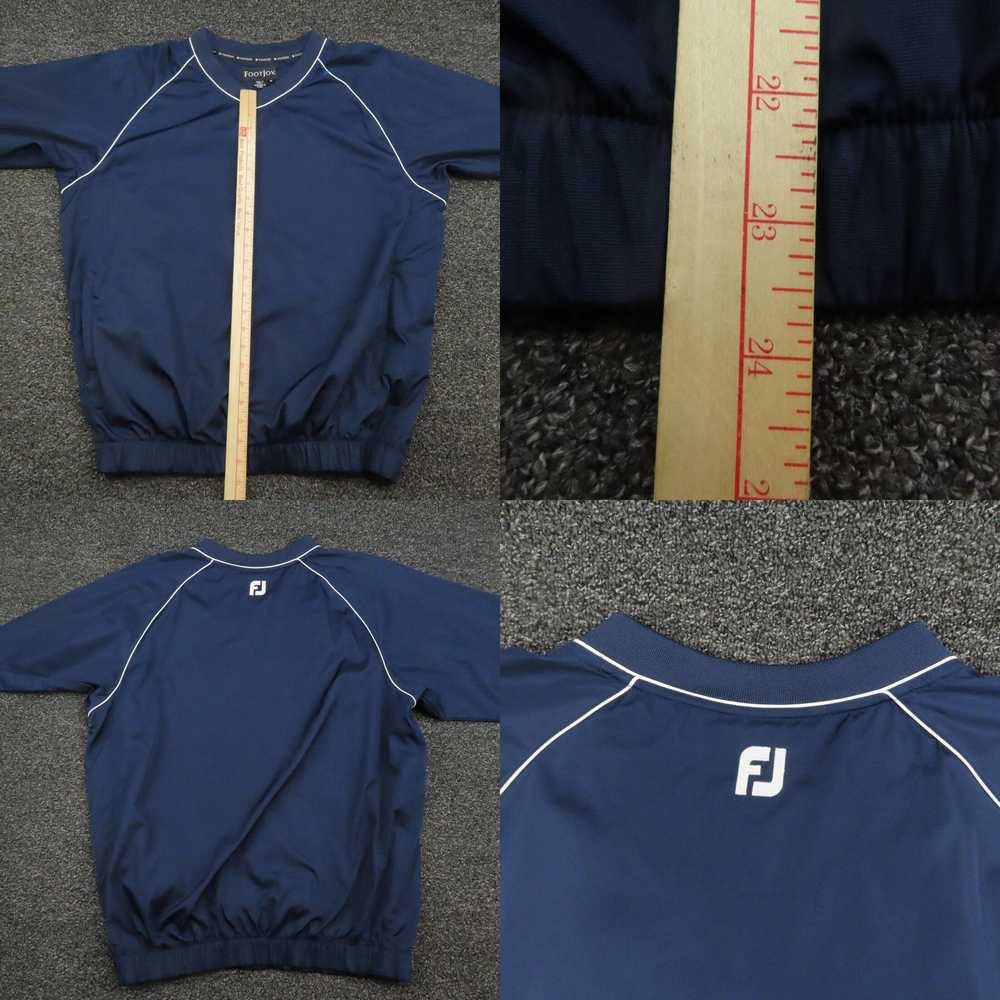 Footjoy FootJoy Shirt Adult Medium Navy Blue Long… - image 4