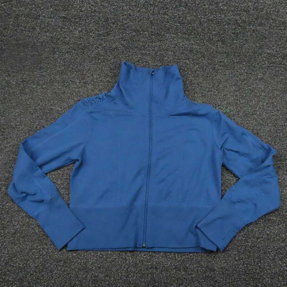 Champion Champion Jacket Womens XL Blue Cropped F… - image 1