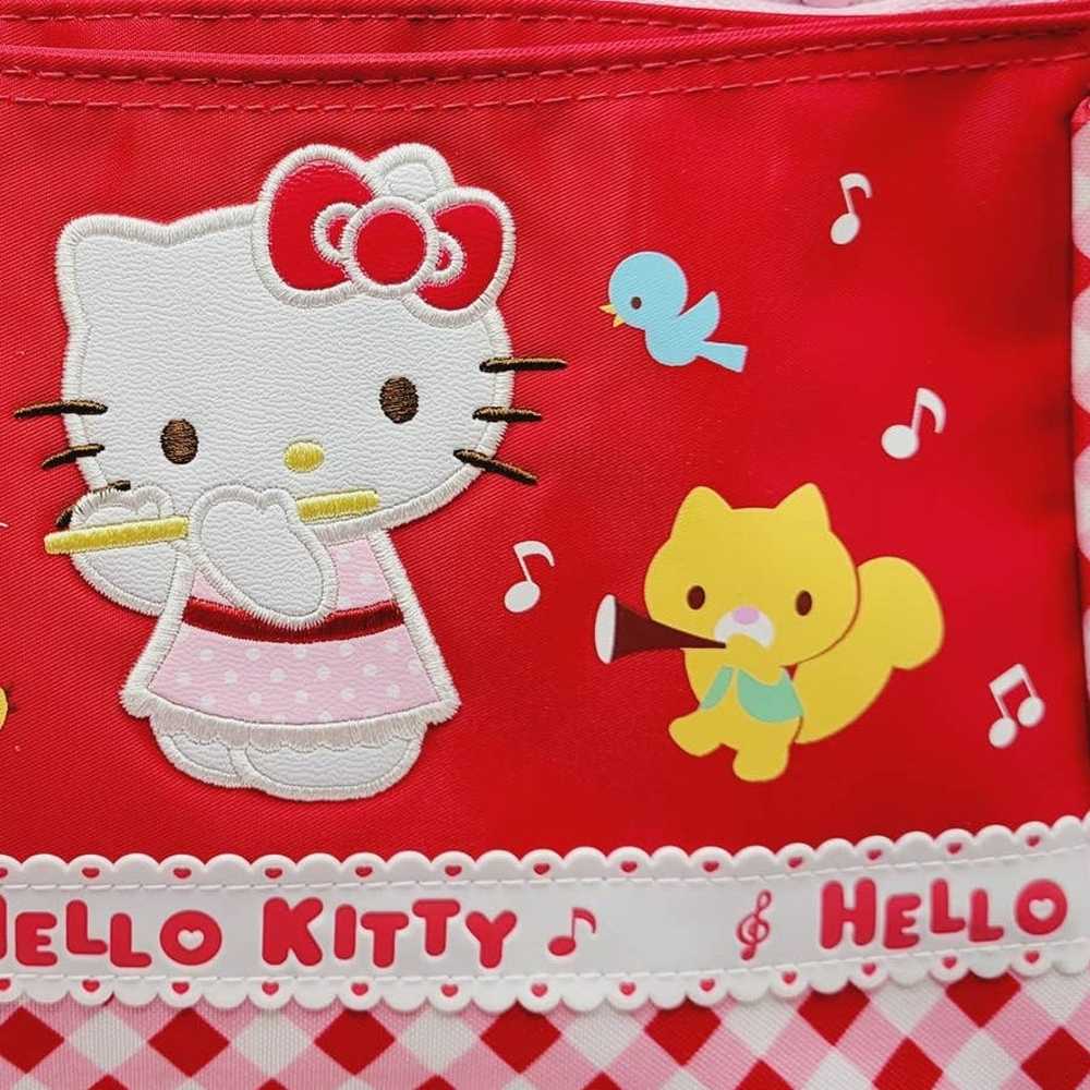 2009 Hello Kitty Purse Red Mini Shoulder Sanrio B… - image 10