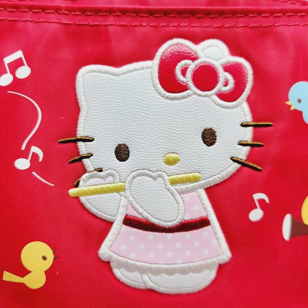 2009 Hello Kitty Purse Red Mini Shoulder Sanrio B… - image 4