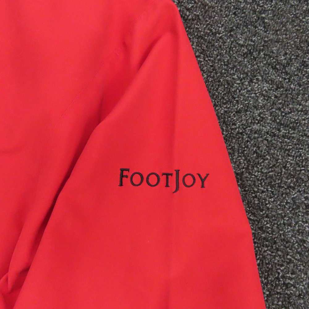 Footjoy FootJoy Shirt Adult Medium Red Short Slee… - image 2