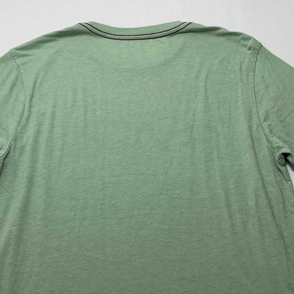 Rvca RVCA Small Slim Green T Shirt Vintage Dye Ba… - image 11