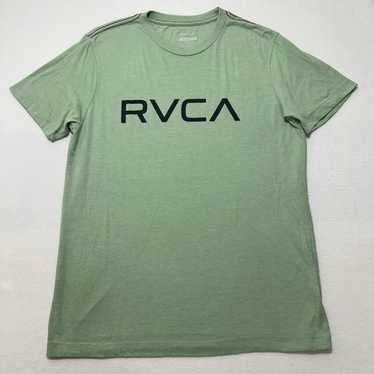 Rvca RVCA Small Slim Green T Shirt Vintage Dye Ba… - image 1