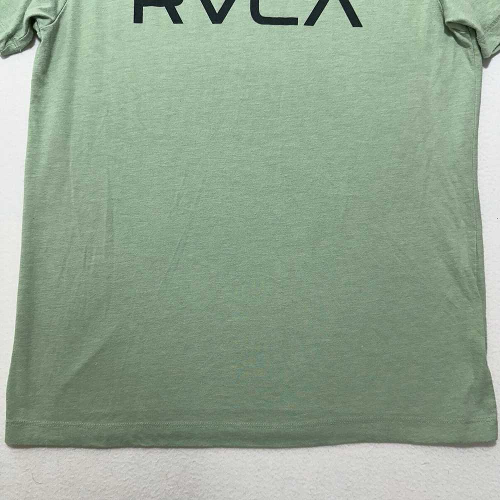 Rvca RVCA Small Slim Green T Shirt Vintage Dye Ba… - image 7