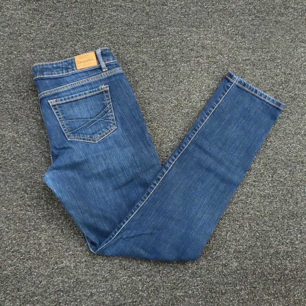 Vintage Aeropostale Jeans Womens Size 8 Blue Bayl… - image 1