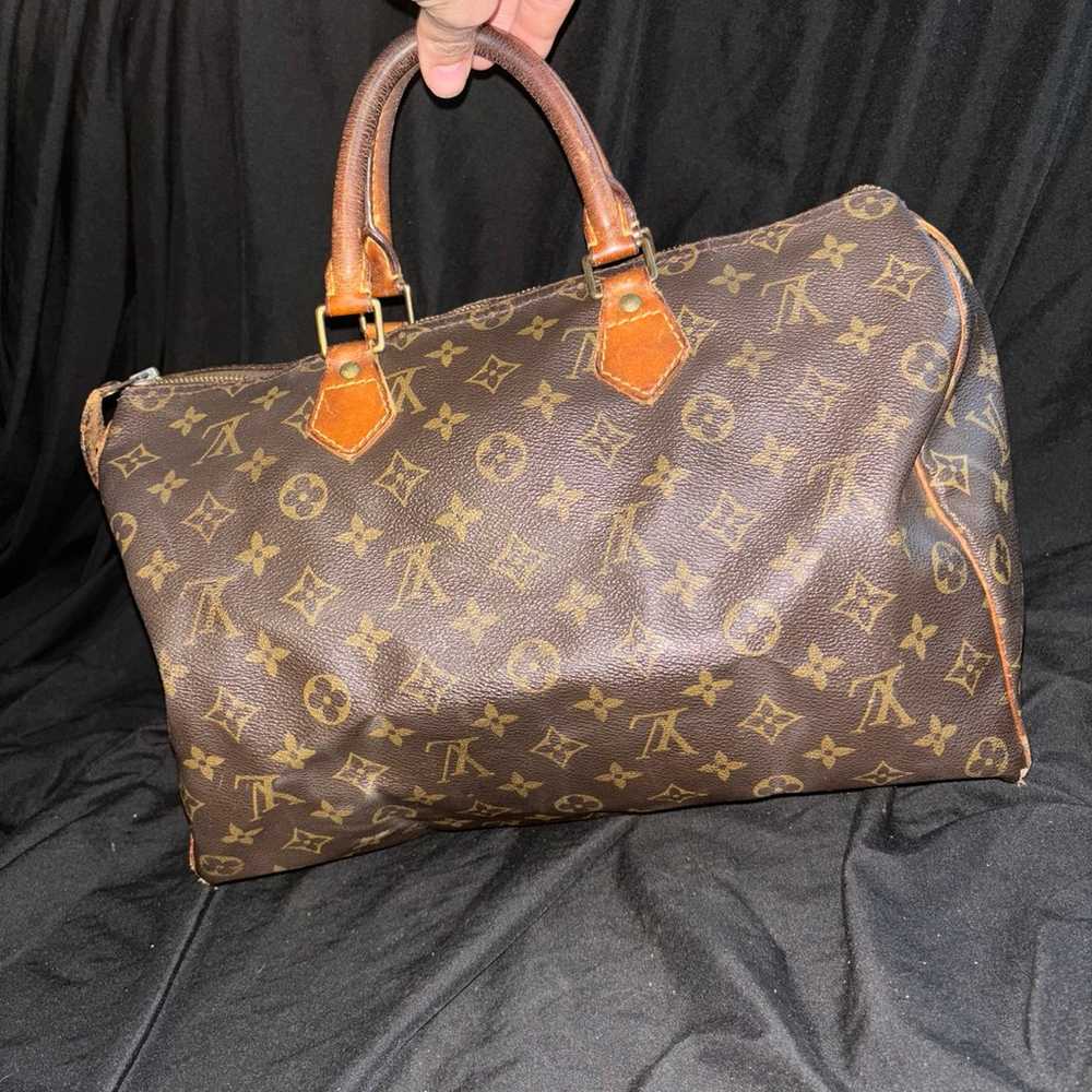 Auth Louis Vuitton Speedy 35 handbag - image 2