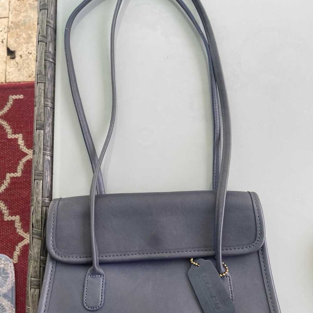 Vintage Leather Coach 9032 Laurie Bag with origin… - image 3