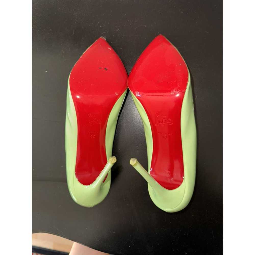 Christian Louboutin Hot Chick patent leather heels - image 9