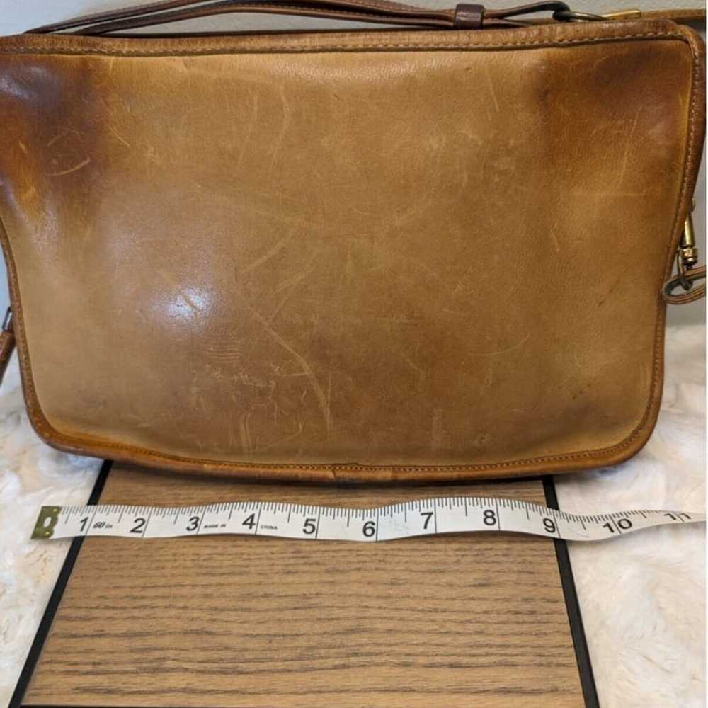 Vintage Coach 1970s Basic Bag - Made in NYC - Bon… - image 2