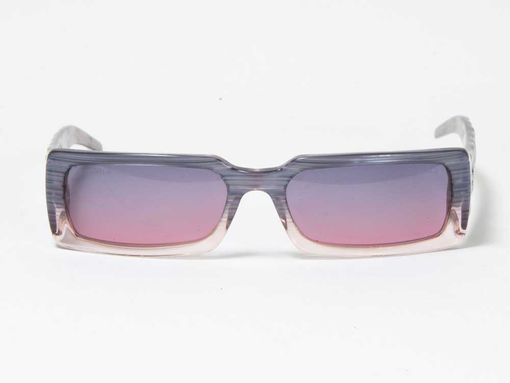 Chanel SQUARE FRAME VINTAGE CHANEL SUNGLASSES - image 3