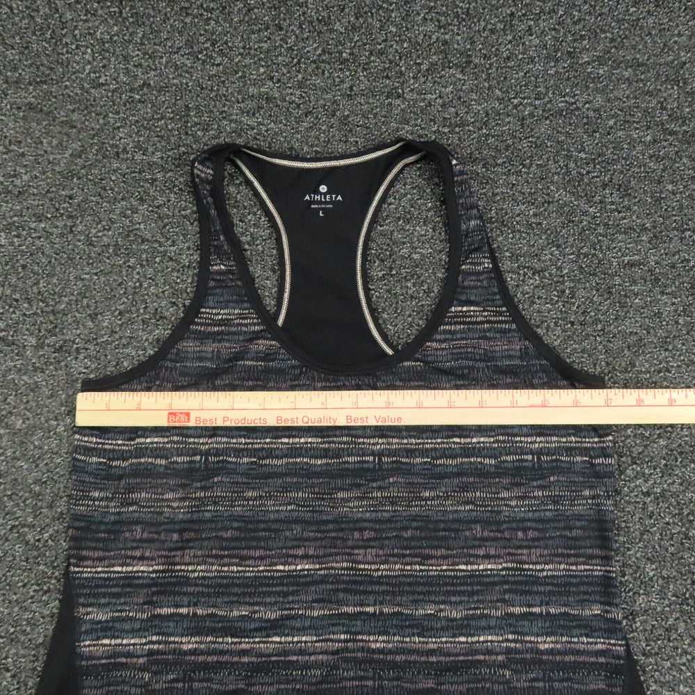 Athleta Athleta Tank Top Womens Large Black Sleev… - image 2