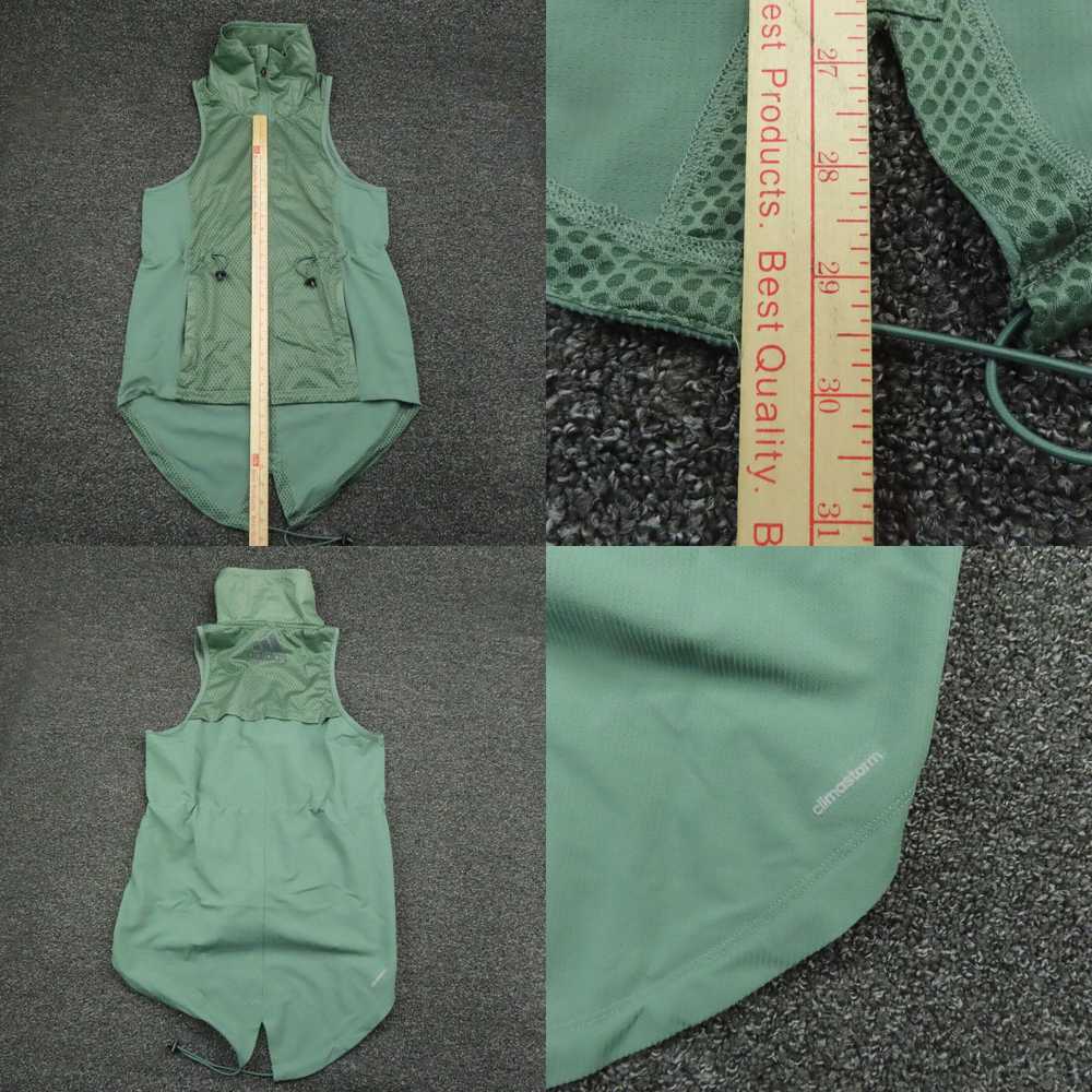 Adidas Adidas Vest Womens XS Green Climastorm Run… - image 4