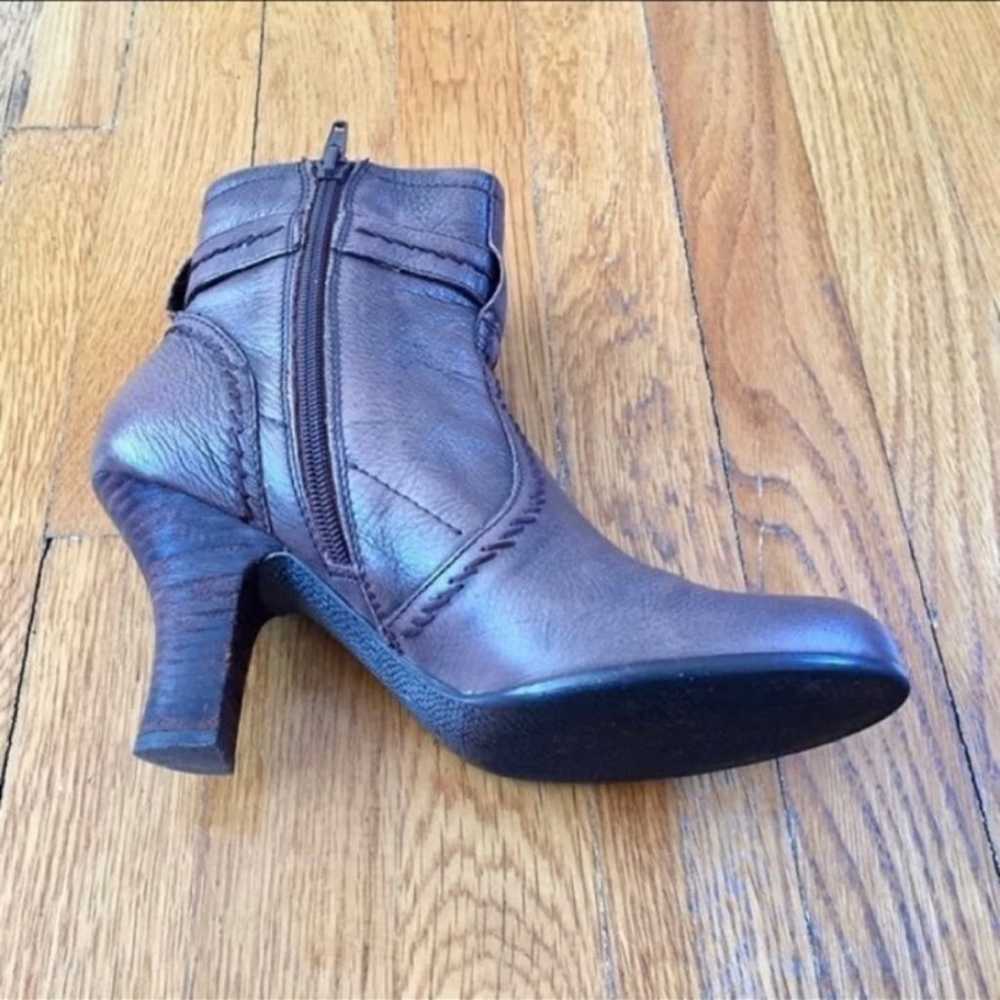 AMAZING ! NICOLE ANKLE LEATHER BOOTIES SIZE 7 - image 6