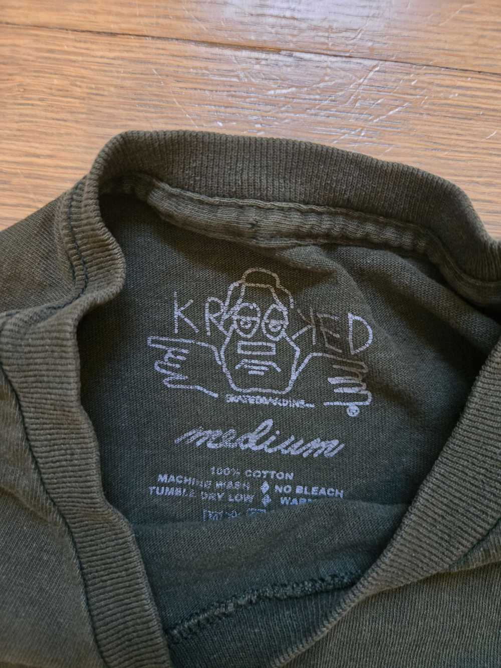 Krooked Krooked Green Tee - image 3