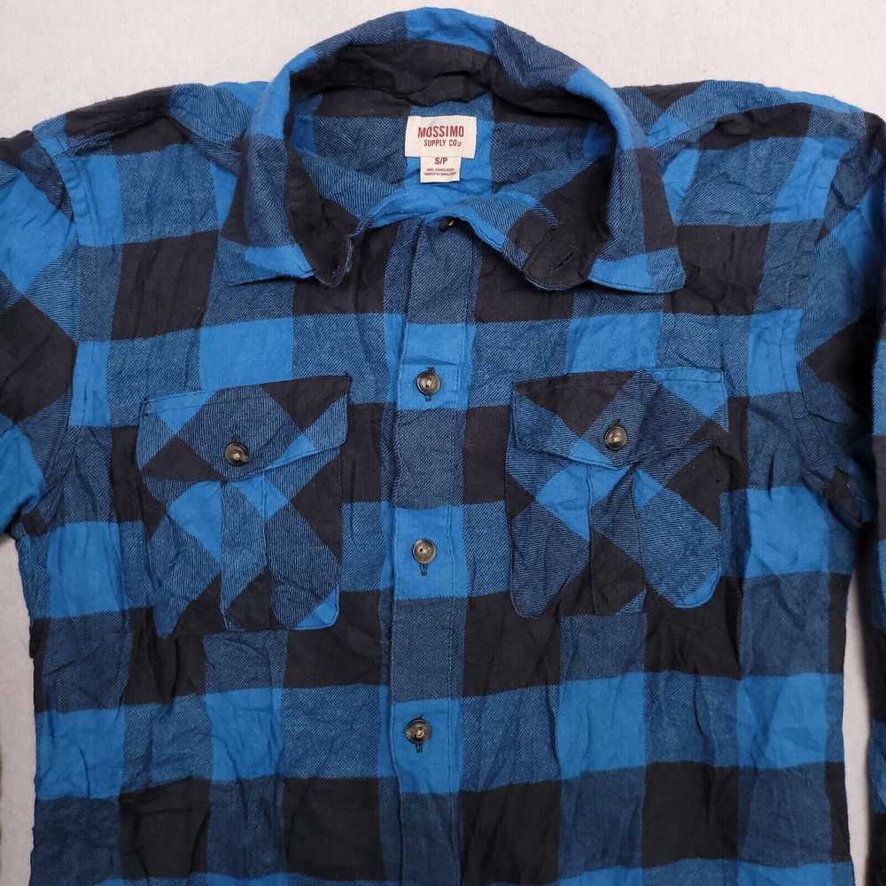 Mossimo Mossimo Gingham Flannel Shirt Mens Size S… - image 1