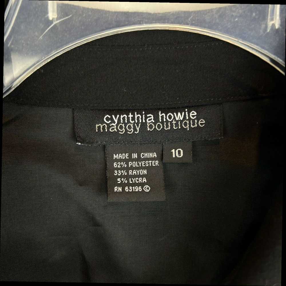 Blend Cynthia Howie Maggy Boutique Black Poly Ble… - image 4