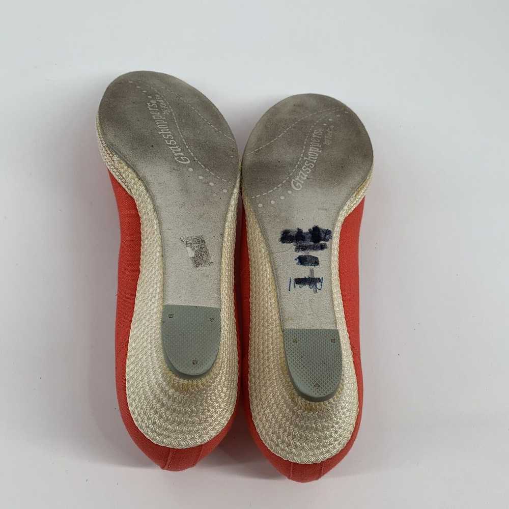 Vintage Keds Grasshoppers Slip On Wedge Ballet Sh… - image 7