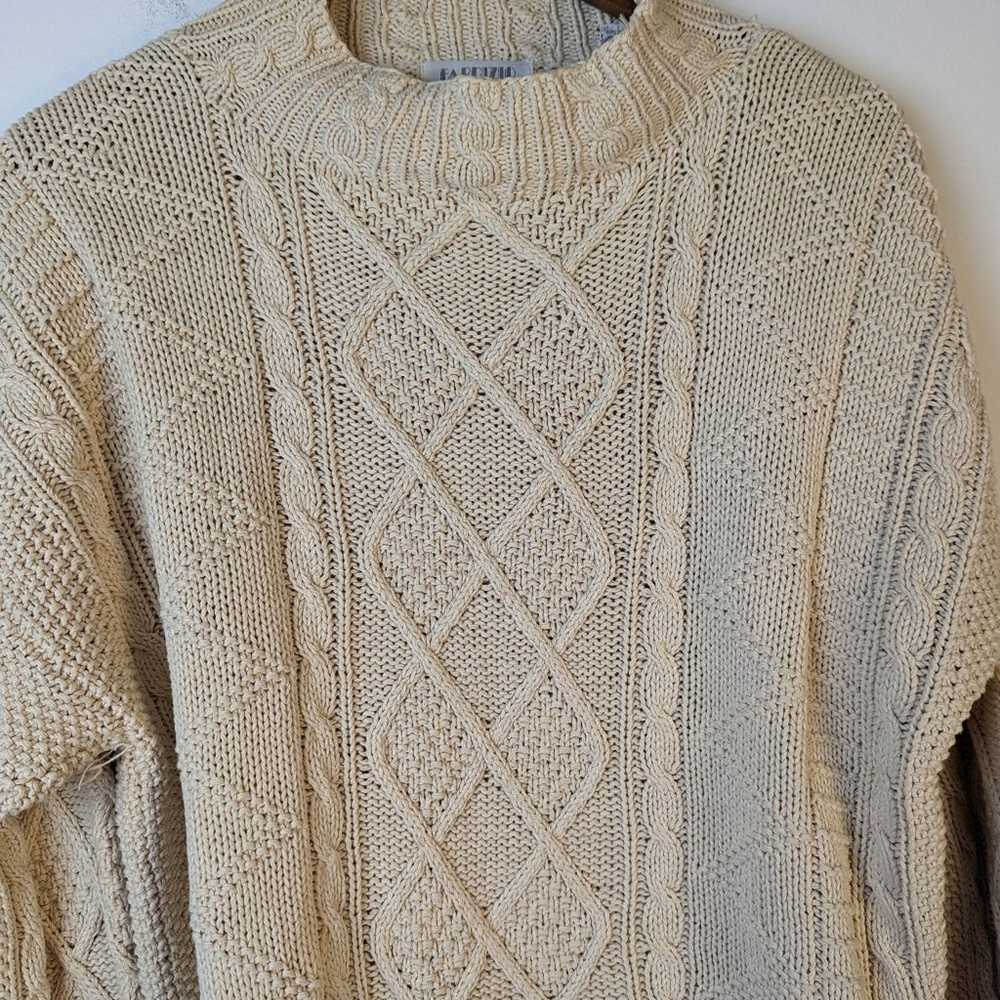 Fabrizio Del Carlo Vintage Fabrizio Cable Knit Sw… - image 2