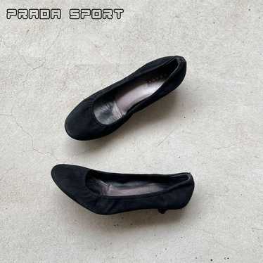 PRADA SPORT vintage suede low heels