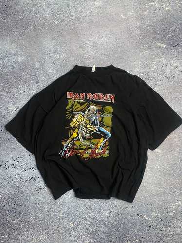 Band Tees × Iron Maiden × Vintage Rare Punk Vinta… - image 1