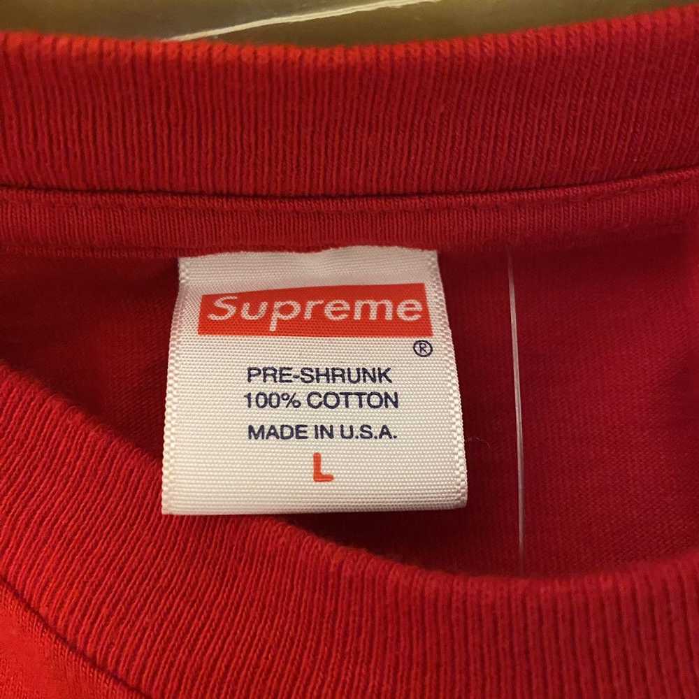 Futura × Supreme Supreme Futura Box Logo Tee Red - image 5