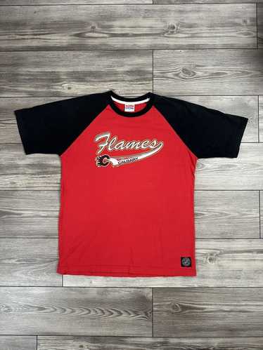 NHL × Streetwear × Vintage Y2K Calgary Flames T Sh