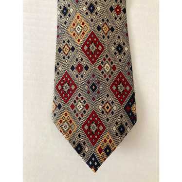 Vintage Fratello Men's Necktie Tie Silk Hand Made… - image 1