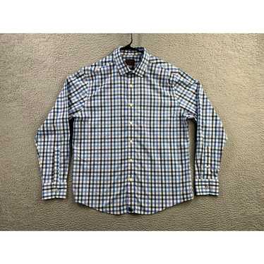 UNTUCKit UNTUCKit Shirt Mens Large Blue Checkered 