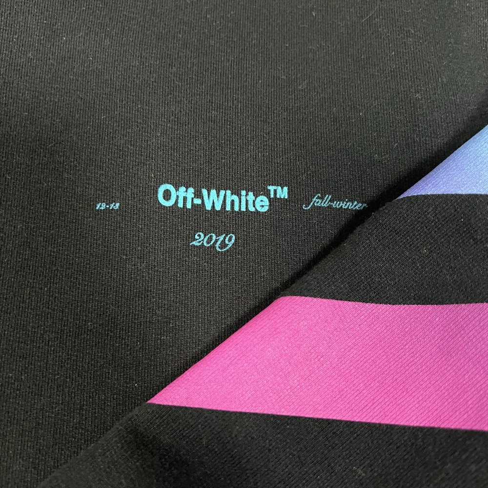 Off-White OFF-WHITE FW18 DIAGONAL GRADIENT SWEATS… - image 2