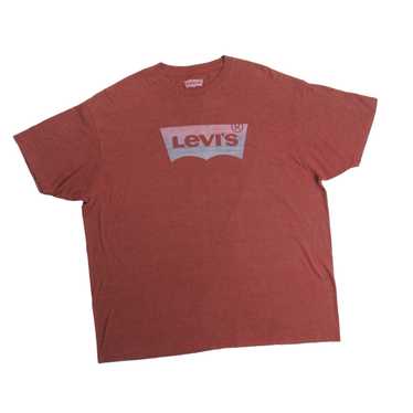 Levi's Levi's Men's Burgundy Red Logo Graphic Cre… - image 1