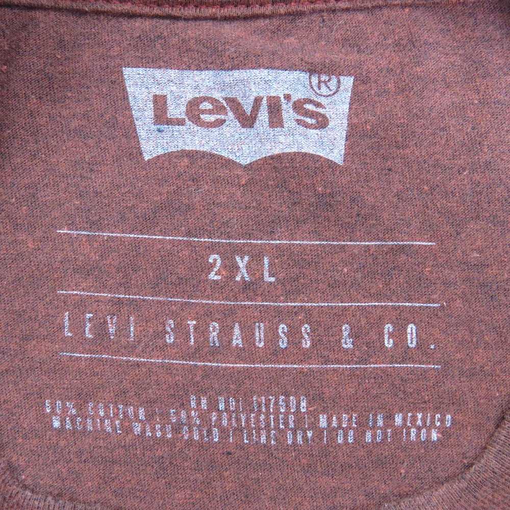 Levi's Levi's Men's Burgundy Red Logo Graphic Cre… - image 3