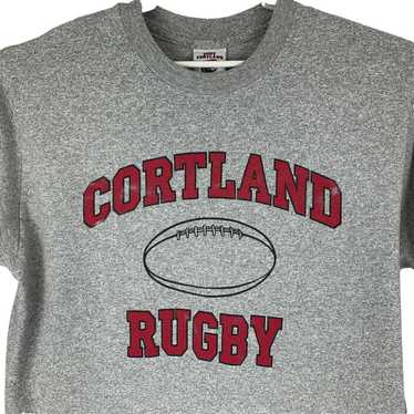 Vintage Vintage SUNY Cortland Rugby T Shirt Mens L