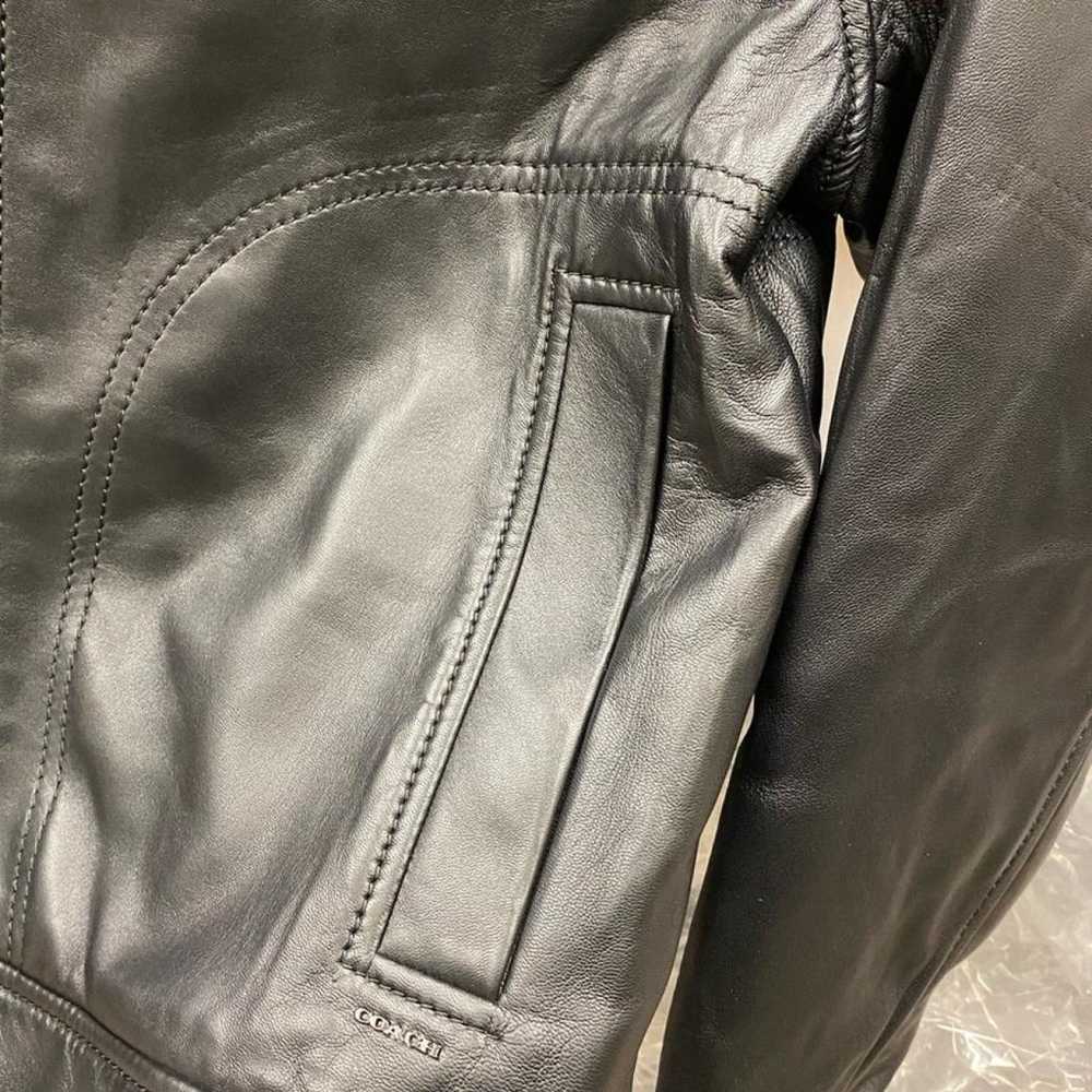 Coach Leather jacket - image 6