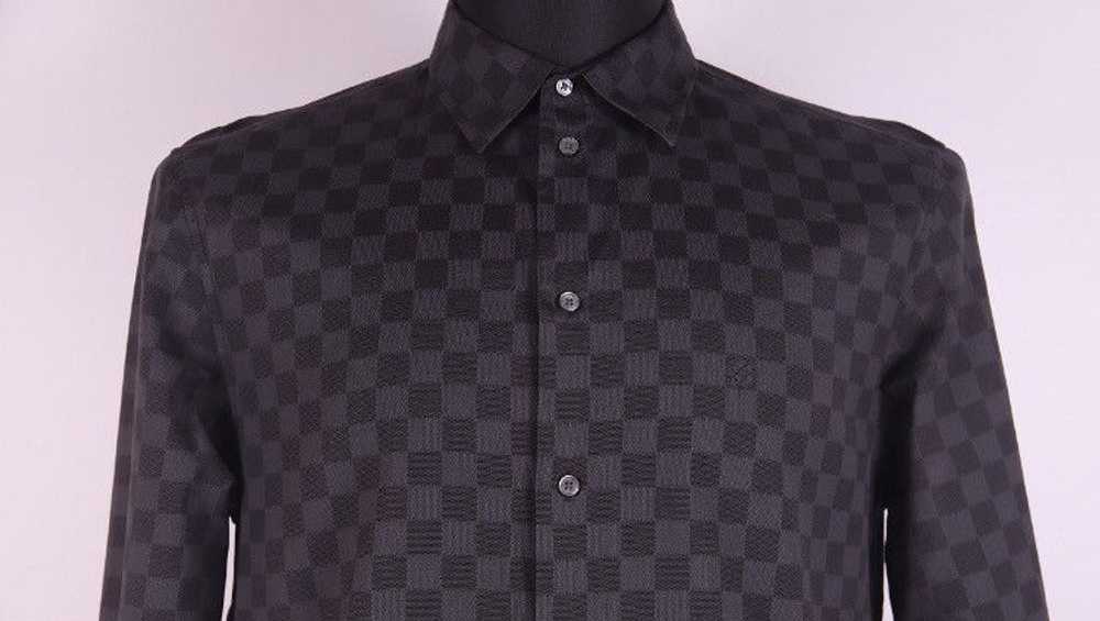 Louis Vuitton Louis Vuitton Cotton Damier Button … - image 3