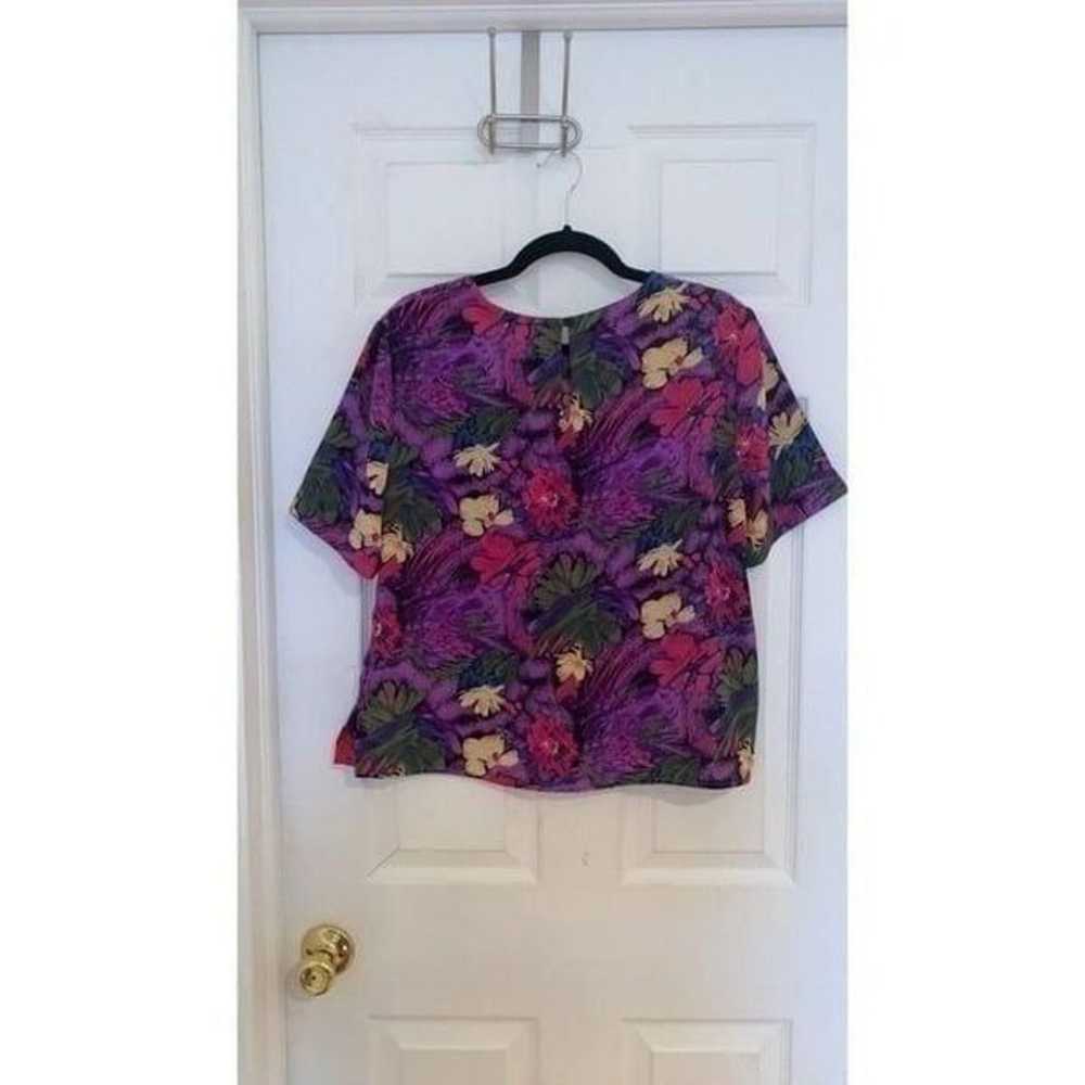 Vintage Notations Floral Top - image 3