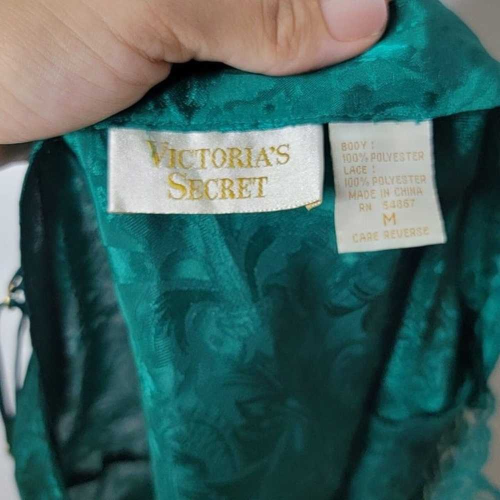 Victoria's Secret Gold Label Vintage Medium Green… - image 4