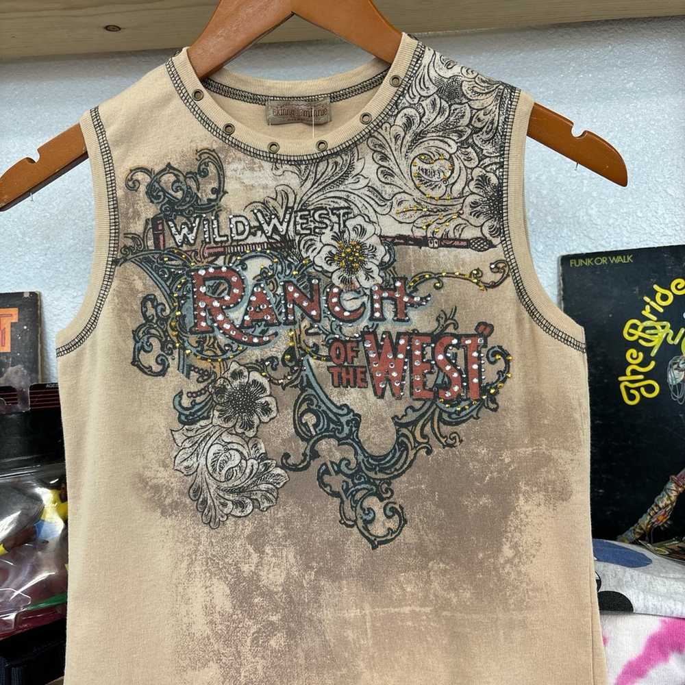 Vintage Wild West Tank Top - image 2