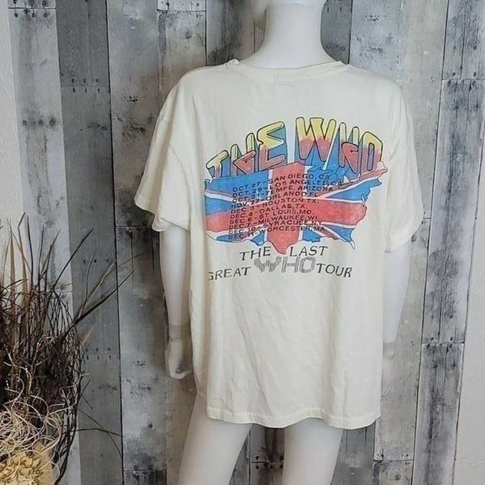 NWOT Daydreamer The Who Invades America Tour Tee … - image 3