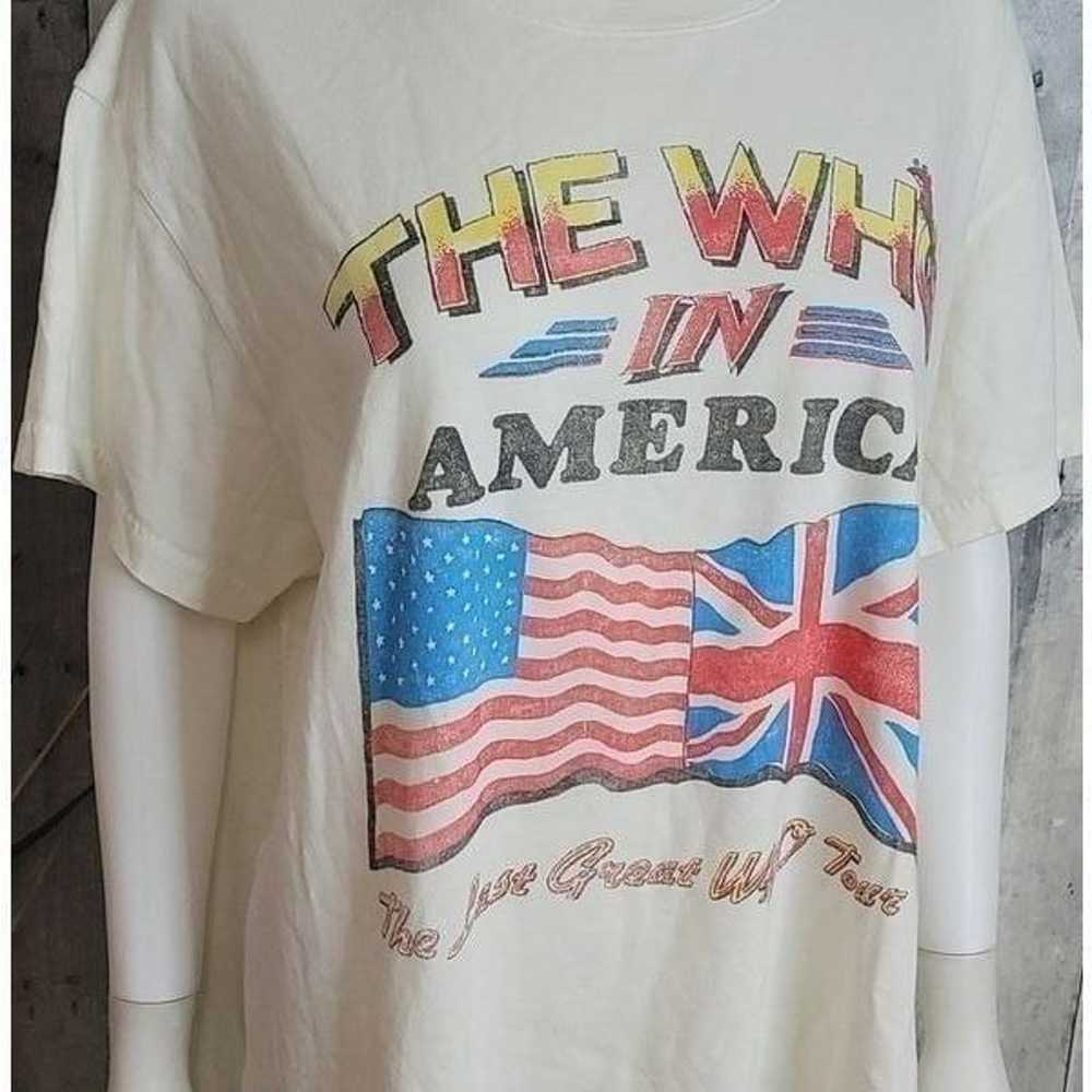 NWOT Daydreamer The Who Invades America Tour Tee … - image 5