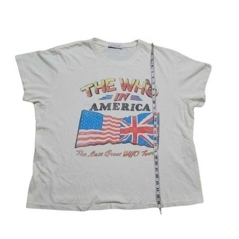 NWOT Daydreamer The Who Invades America Tour Tee … - image 7