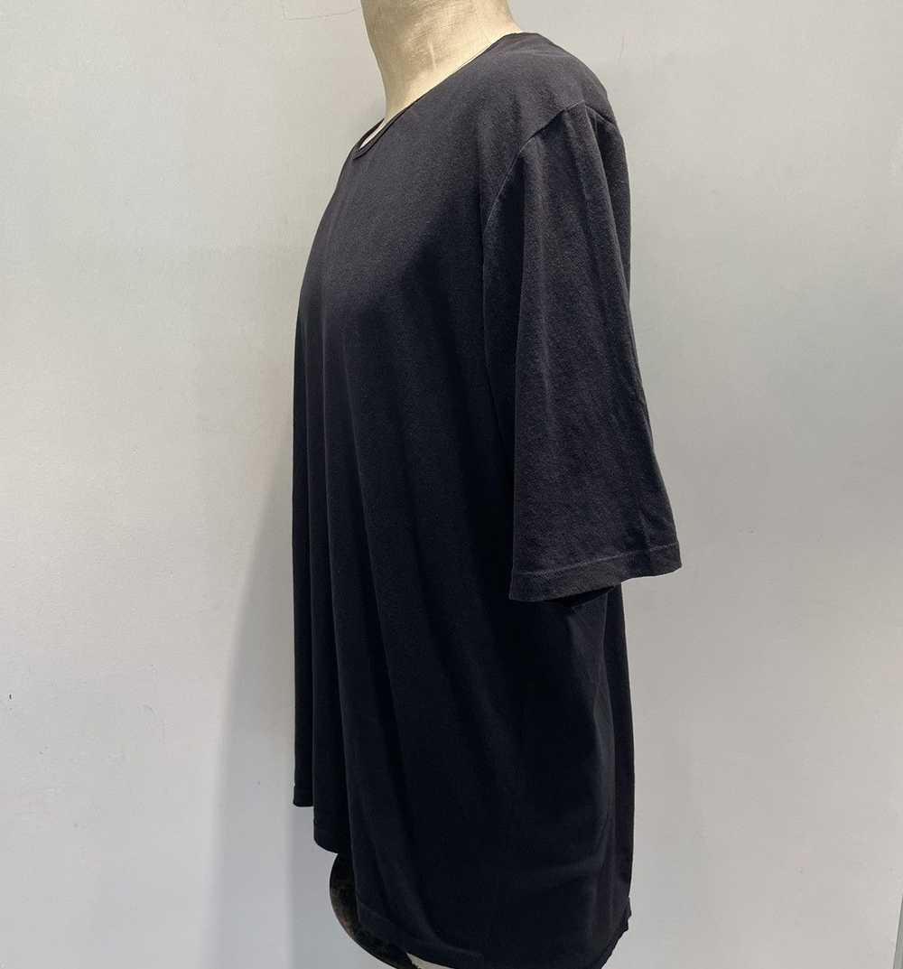 Misomber Nuan Oversize cotton T-shirt w layered o… - image 2