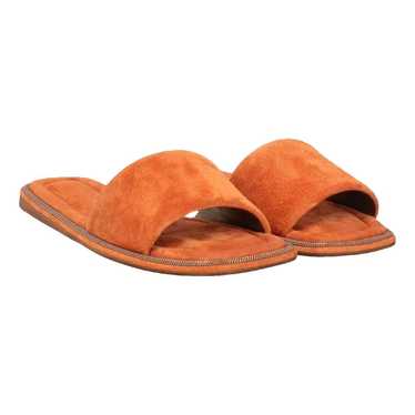 Brunello Cucinelli Leather mules - image 1