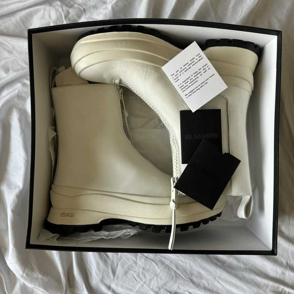 Jil Sander Leather boots - image 9