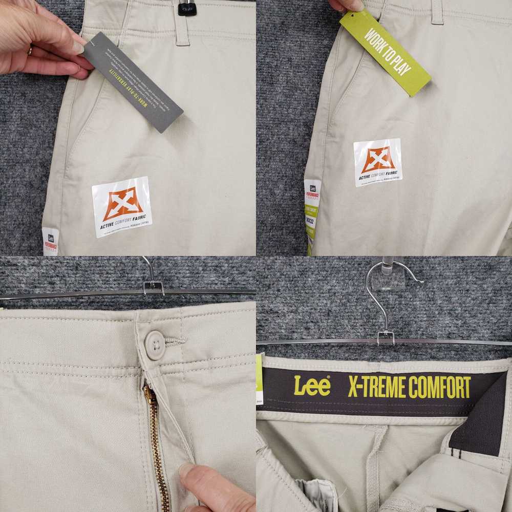 Lee Mens Beige Xtreme Comfort Khaki Straight Leg … - image 8