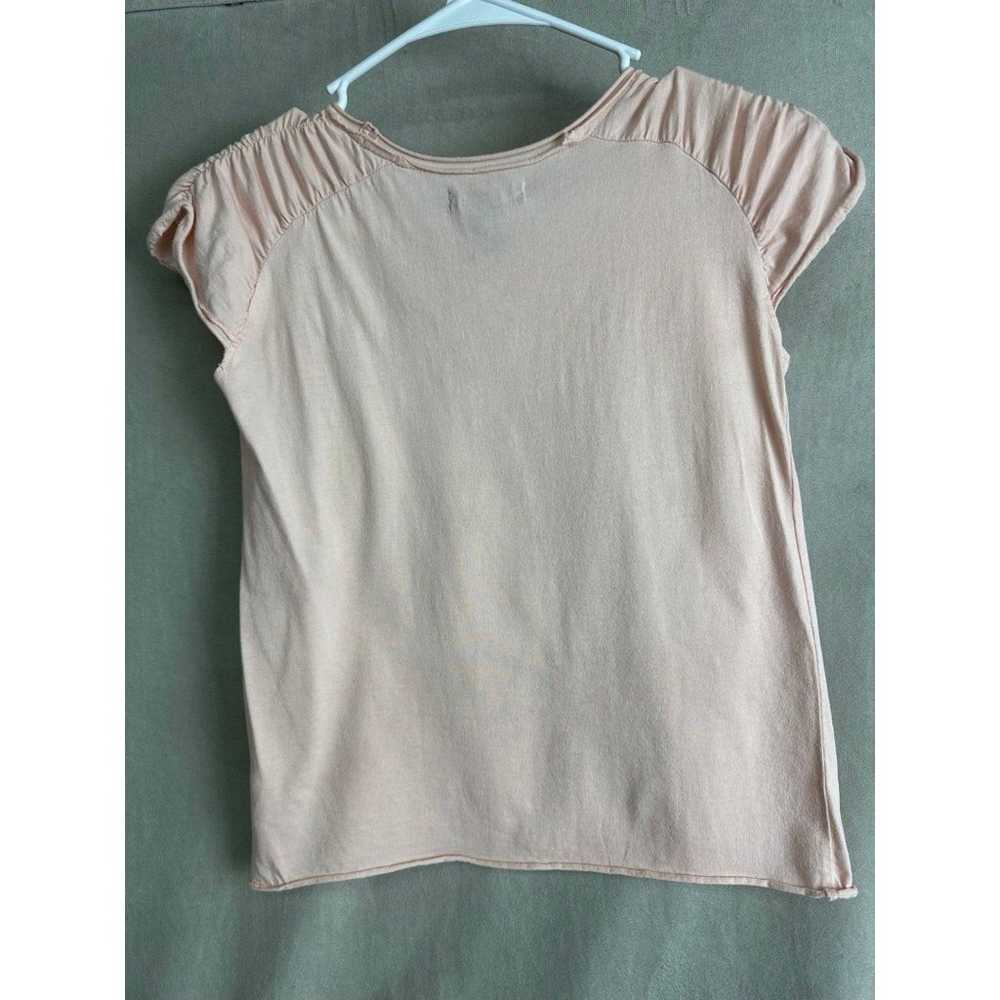 Vintage Y2K light pink baby tee DKNY short sleeve… - image 3