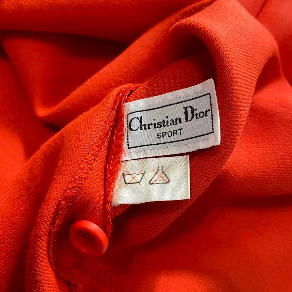 Vintage Christian Dior Rayon Pullover Long Sleeve… - image 6